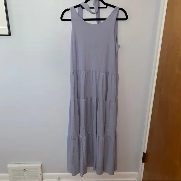 NWT J Crew Broken-in jersey tiered maxi dress size small NWT J Crew Broken-in jersey tiered maxi dress size small